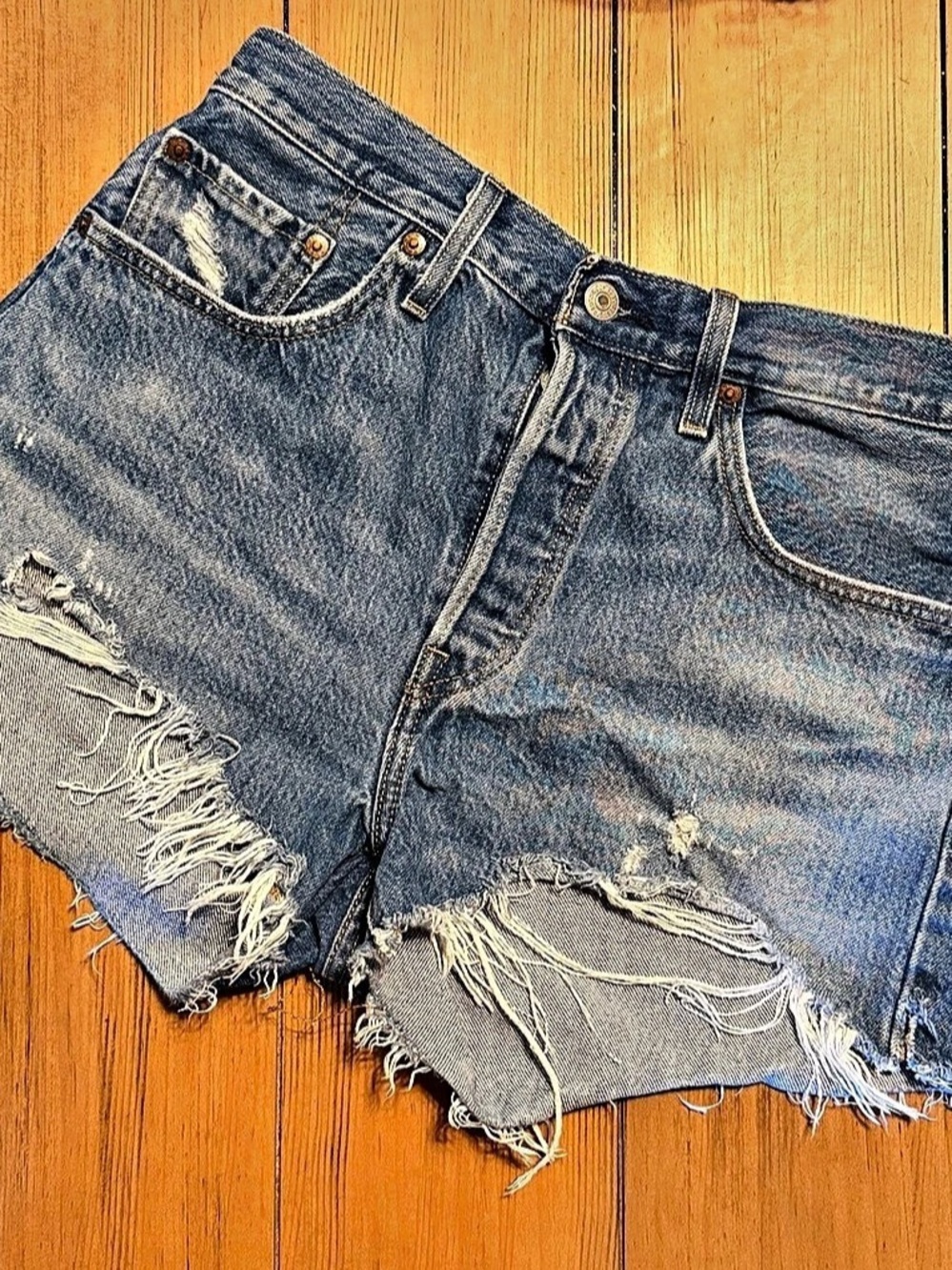 Levi's Premium 501 Original Shorts Blue